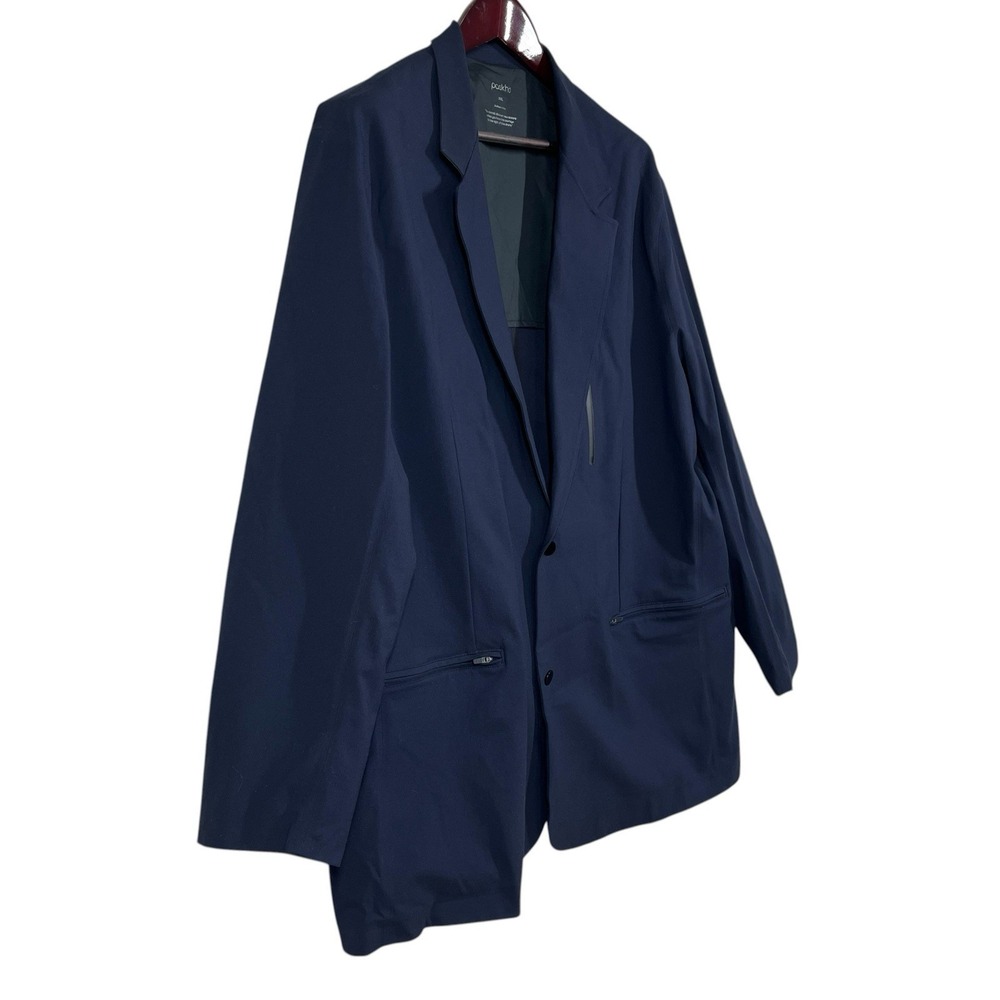 Paskho Individualist Ultimate Travel Blazer Mens XXL Navy Unstructured Jacket - Picture 4 of 9